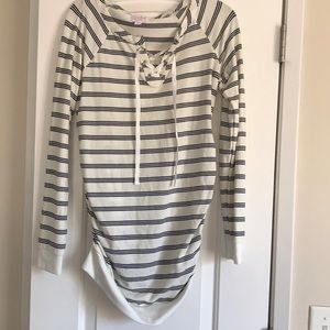 Cream and baby stripe stop size ca